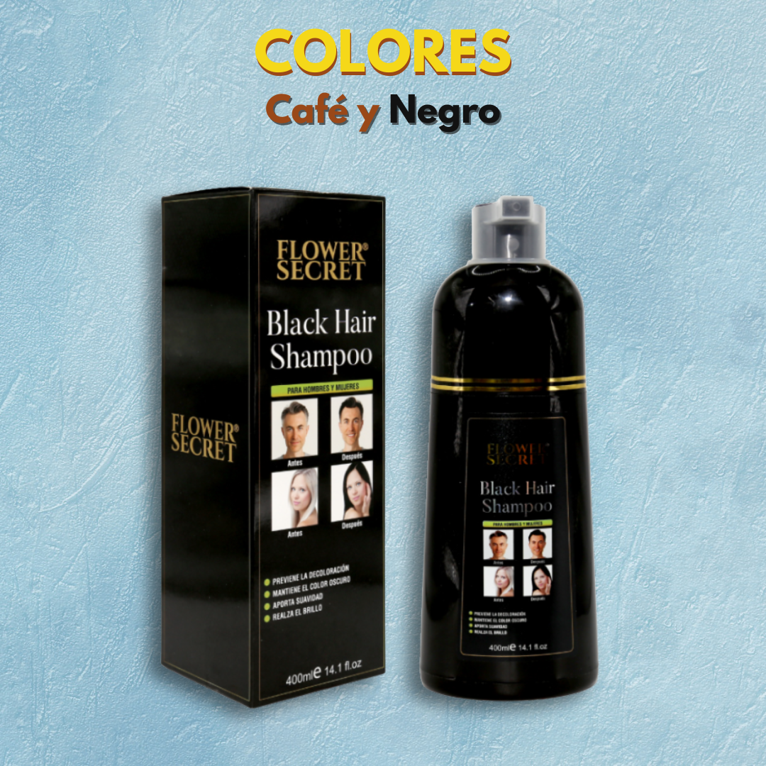 Shampoo Dark Hair - Adiós a las canas y recupera tu estilo