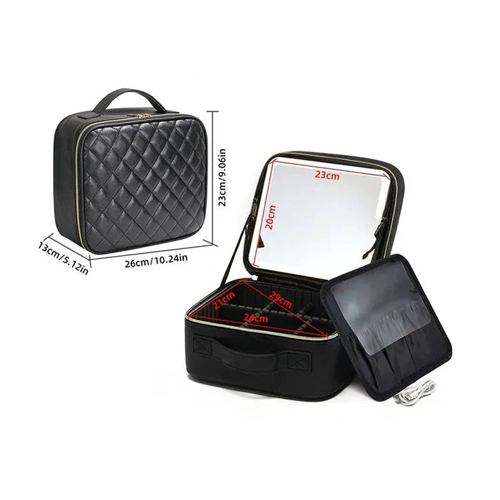 LumiBox - Maquillaje ordenado con luz LED incorporada