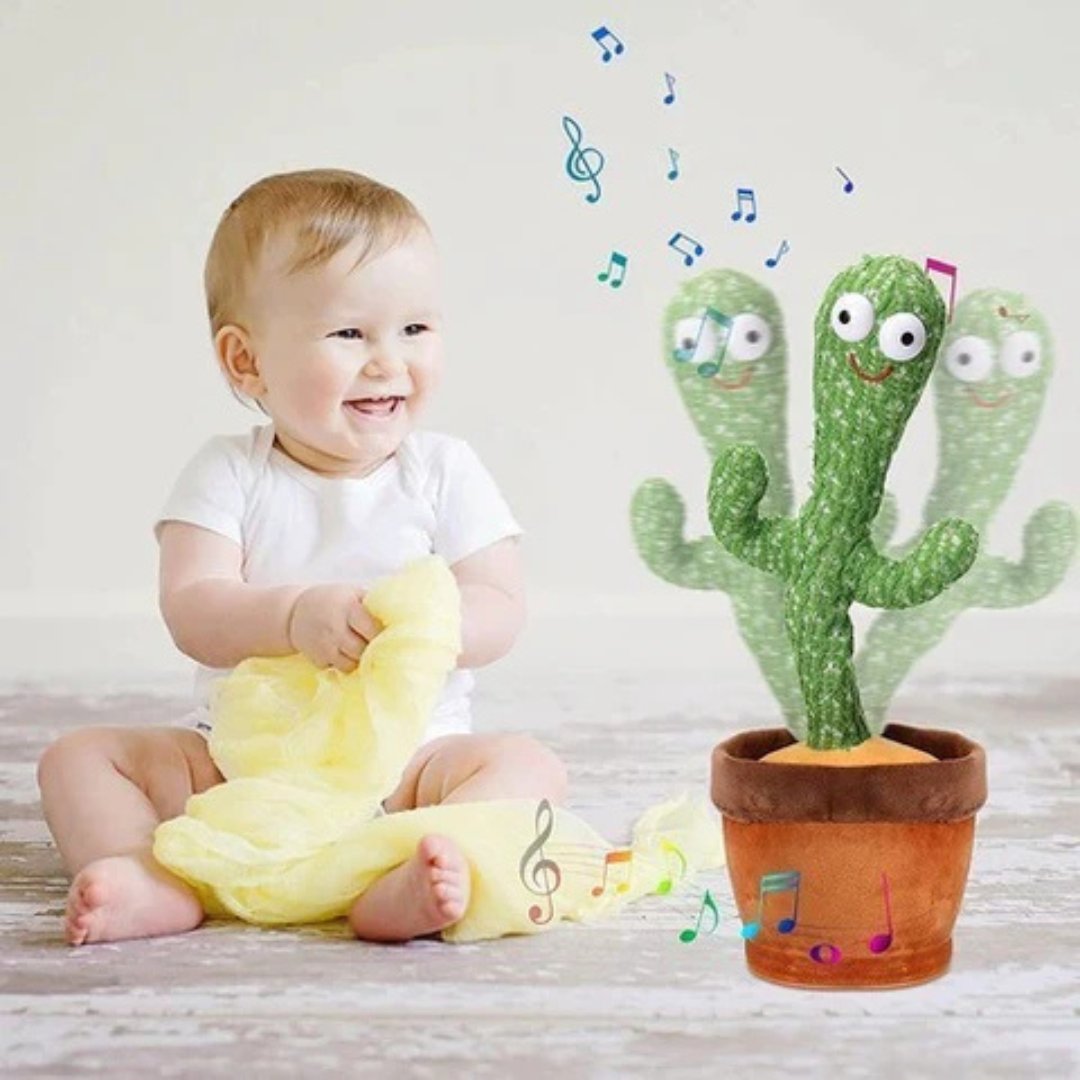 Cactus Interactivo – Imita Voz, diversión y estimulación visual para los peques