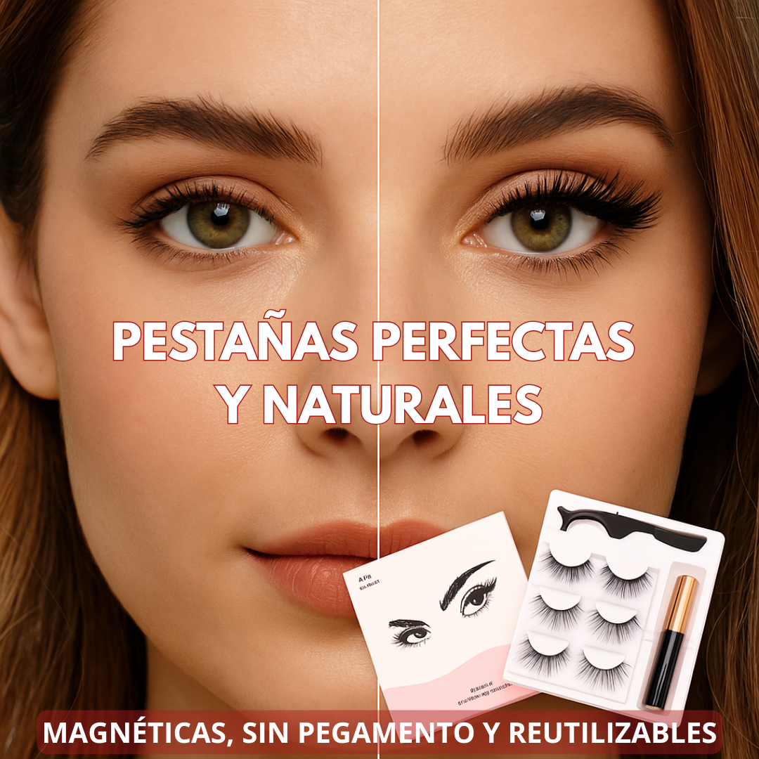 Pestañas Magnetic Beauty – Largas, naturales y fáciles de aplicar