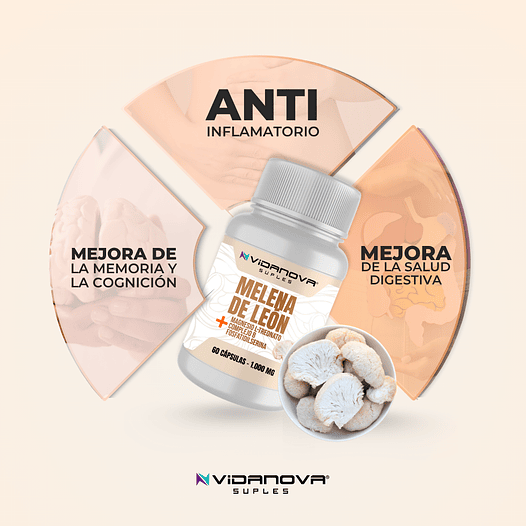 NeuroVital™ | Melena de León + Magnesio - Recupera tu claridad mental
