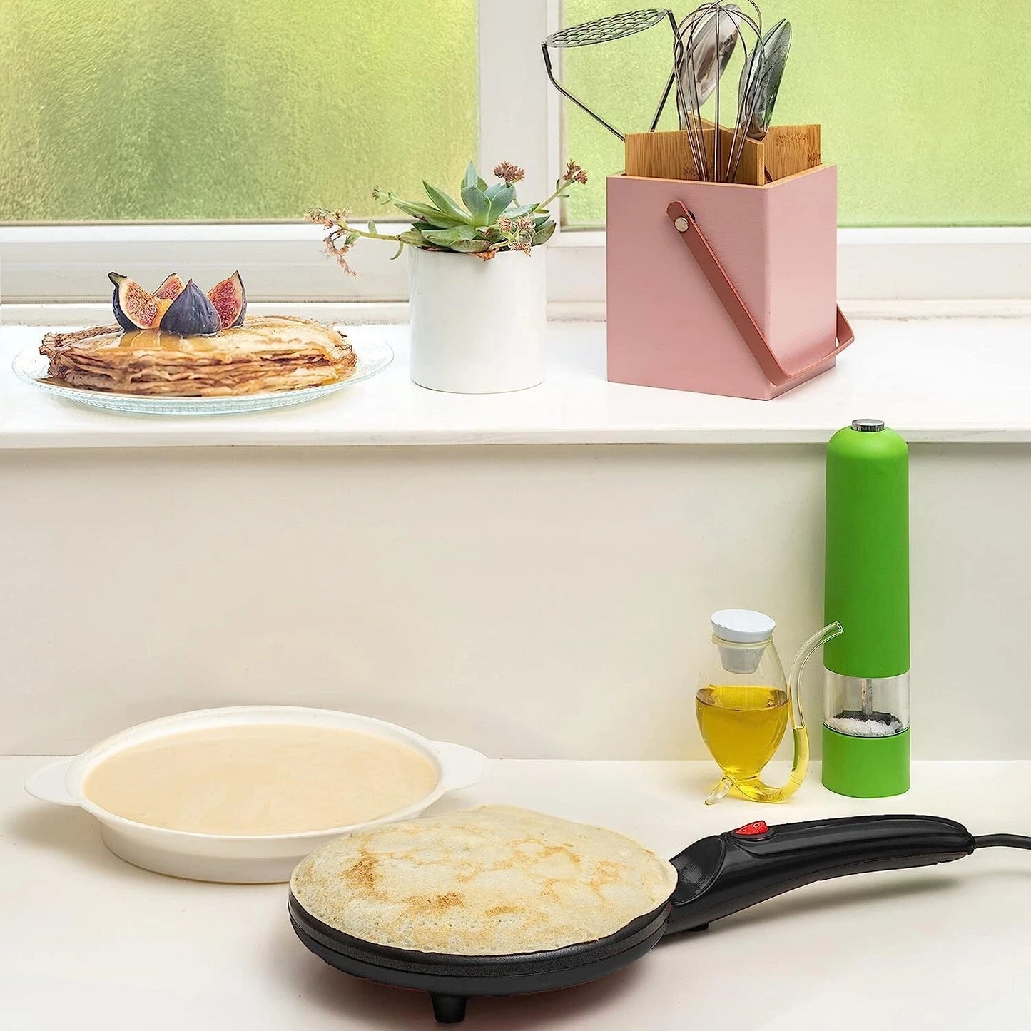 Crepera Eléctrica Breakfast™- Desayunos deliciosos en solo 20 segundos