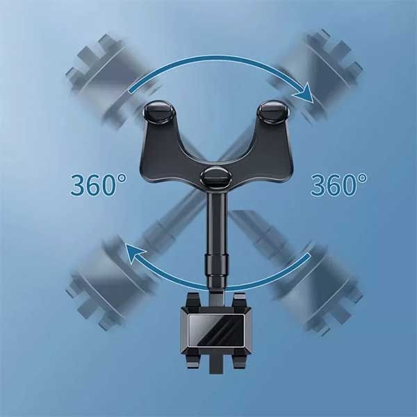 Porta Celular RotaGrip 360 - Gira, ajusta y listo, sin tapar tu visión