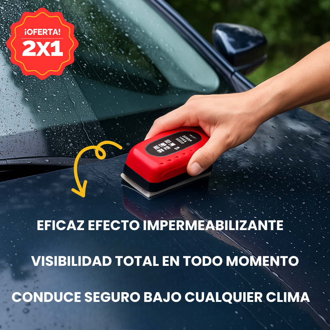 LIMPIADOR DE VIDRIOS IMPERMEABILIZADOR - Visibilidad y seguridad siempre
