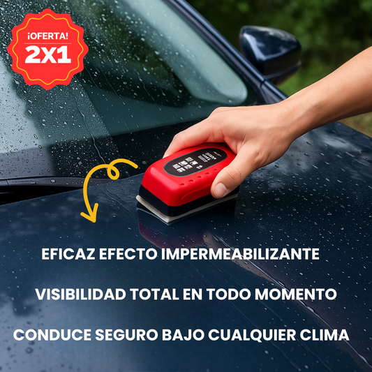 LIMPIADOR DE VIDRIOS IMPERMEABILIZADOR - Visibilidad y seguridad siempre