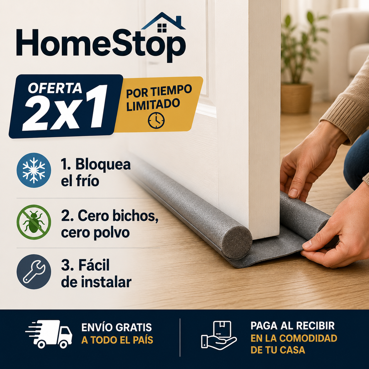 HomeStop - Menos frío, polvo e insectos