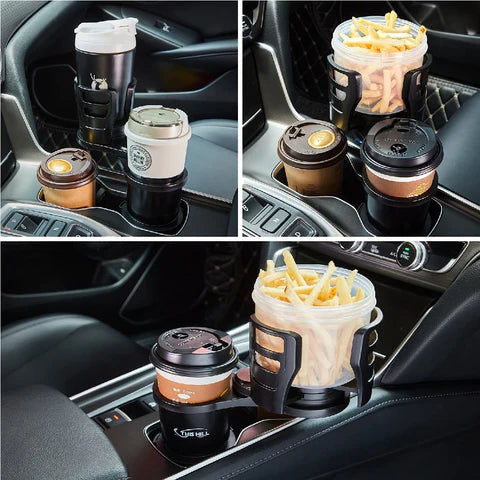 Soporte De Vasos Para Auto 2 en 1