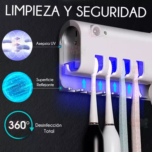 PureBrush UV - Esteriliza tus cepillos todos los días