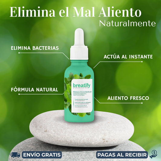 BREATIFY en Gotas - Dile Adiós al Mal Aliento