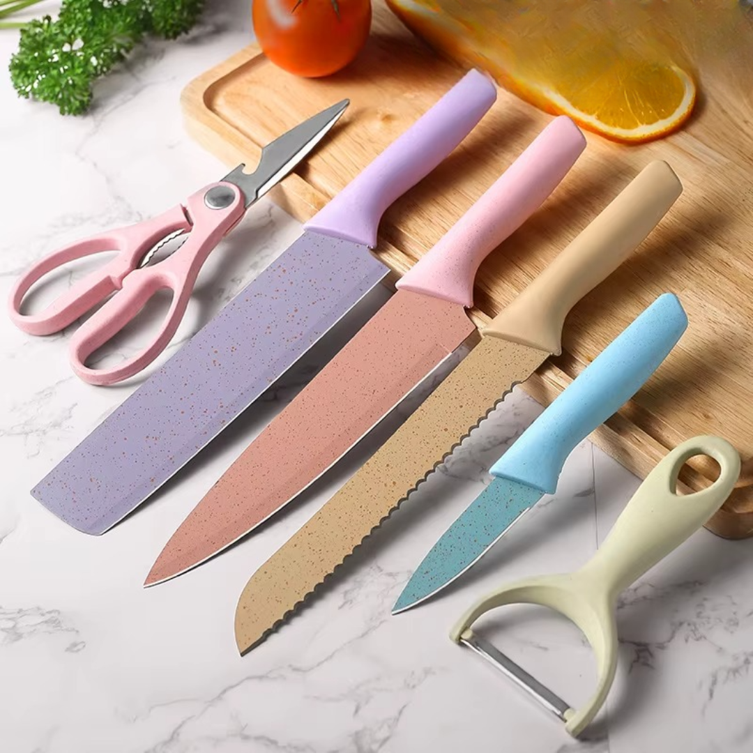 Set De Cuchillos Cocina de 6 Piezas