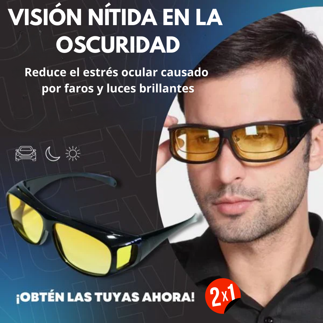 Lentes Nocturnos HD - Claridad y Seguridad en Cada Trayecto Nocturno