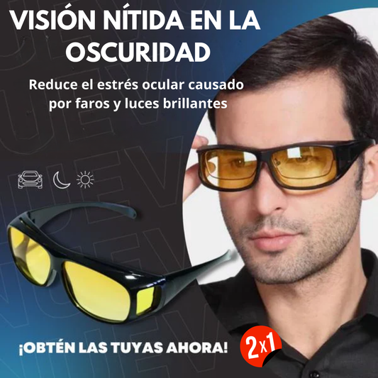 Lentes Nocturnos HD - Claridad y Seguridad en Cada Trayecto Nocturno