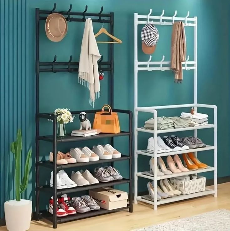Zapatero Perchero DualHome - Zapatos y abrigos siempre ordenados