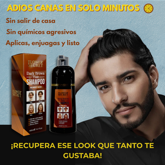 Shampoo Dark Hair - Adiós a las canas y recupera tu estilo
