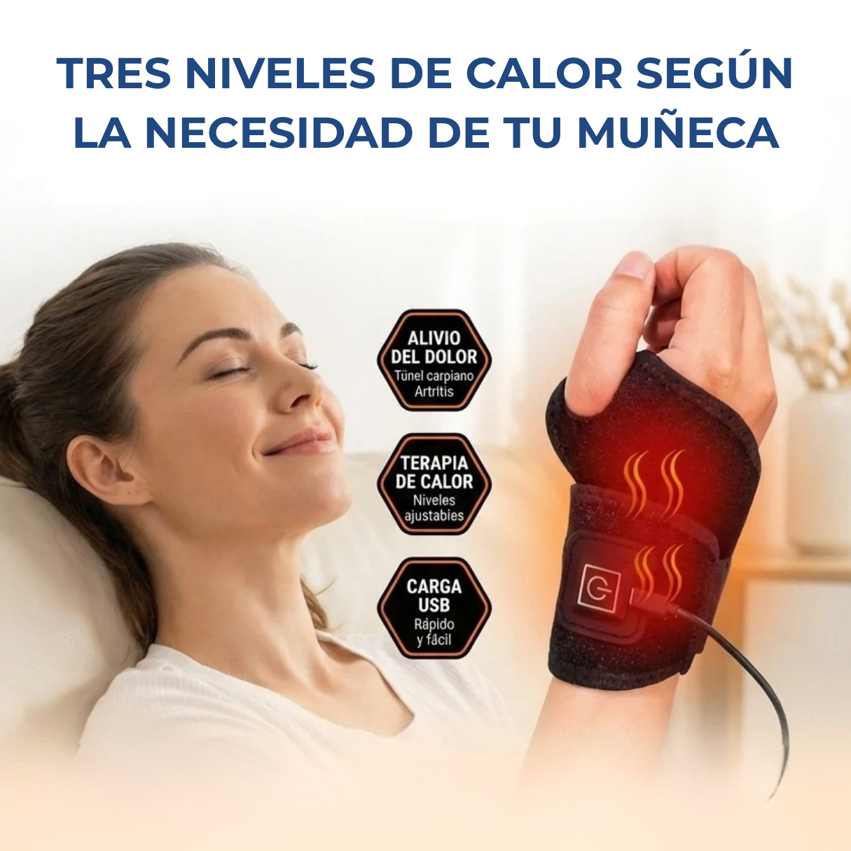 TermoFlex™ - Calor directo a la molestia en tu muñeca