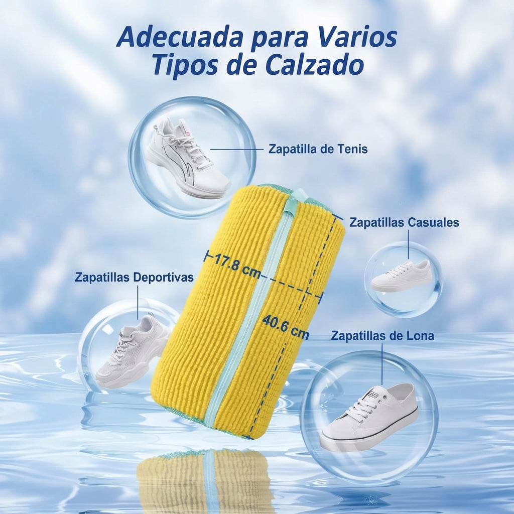 Bolsas lavazapatillas CleanBag - Lávalas sin rayarlas ni deformarlas