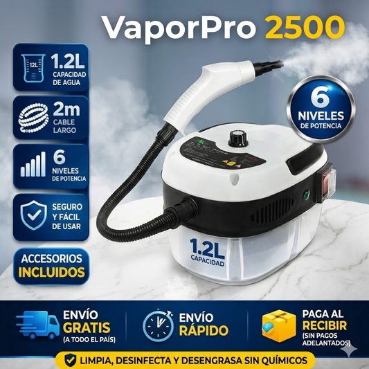 VaporPro 2500 - Remueve la suciedad más profunda