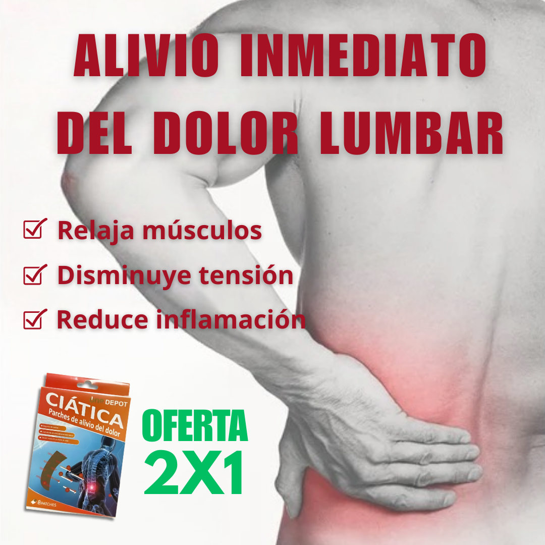 LumbarPatch – Alivio inmediato y duradero del dolor ciático