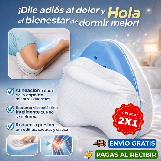 Cojín Alineador de Caderas 3D - Si no están alineadas… tu cuerpo no descansa