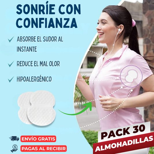 Almohadillas DryPads™ - Axilas Secas, Confianza Total