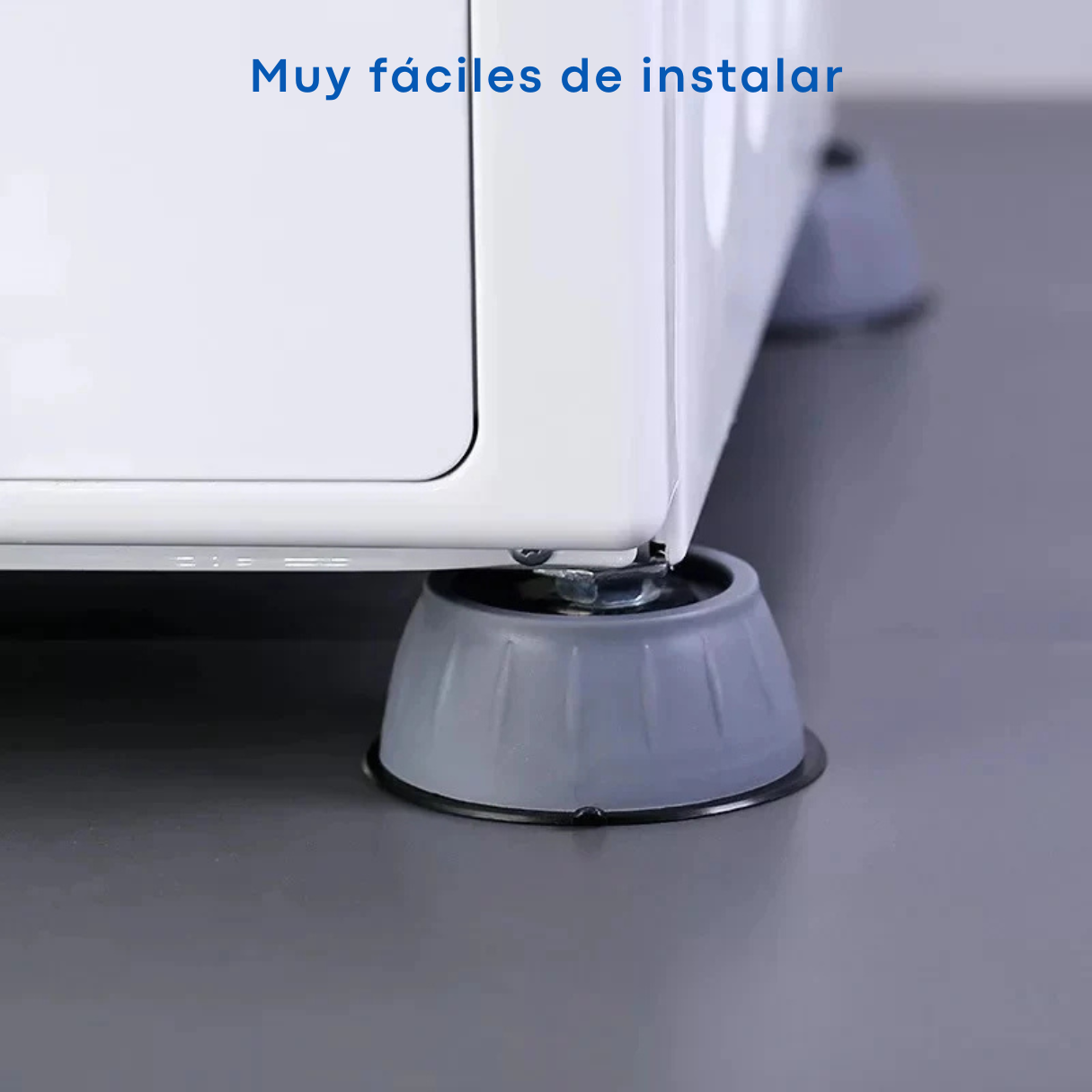 Bases Protectoras para Lavadora x4 - Más estabilidad, más duración