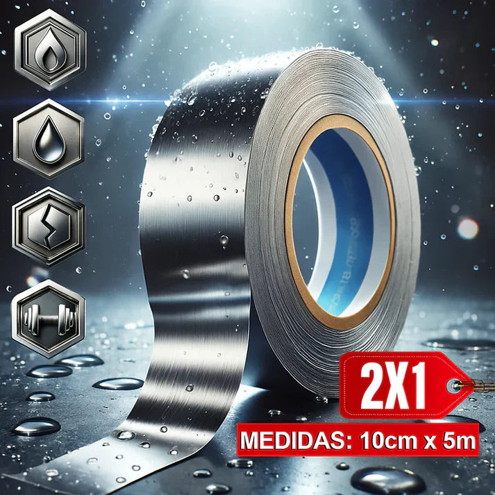 Cinta SellaPro™ 10cm x 5mts – Repara fugas y goteras fácilmente