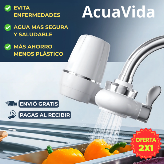Filtro AcuaVida – Agua limpia que protege tu vida