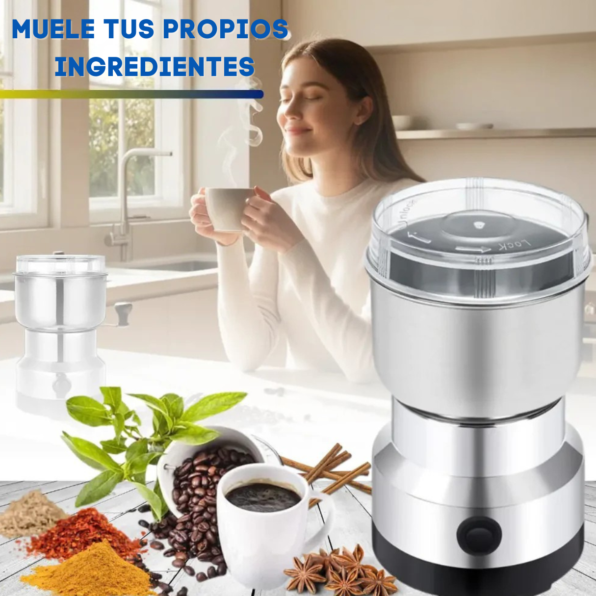 GrindWell - Granos frescos molidos para una vida más sana