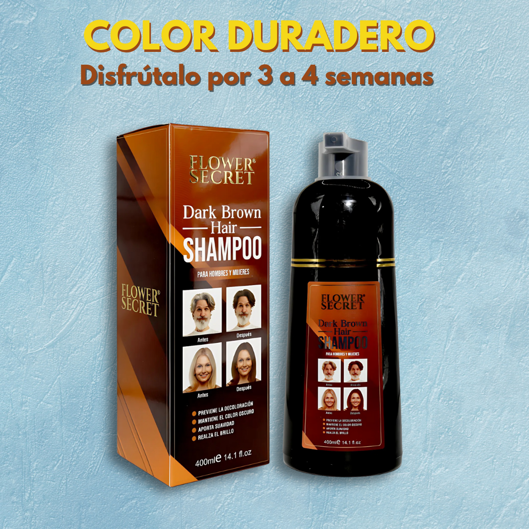 Shampoo Dark Hair - Adiós a las canas y recupera tu estilo