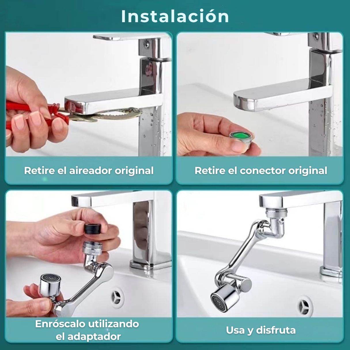 GiroFlex™ - Llega a cada rincón con facilidad
