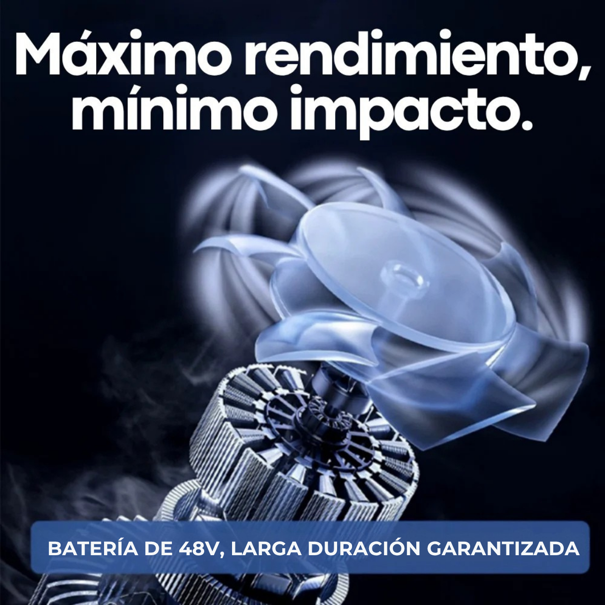 Soplador Inalámbrico TurboAir - Elimina polvo y hojas en segundos