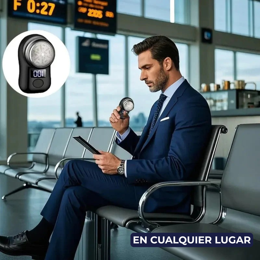 MiniBarber™ – Afeitado perfecto en cualquier lugar