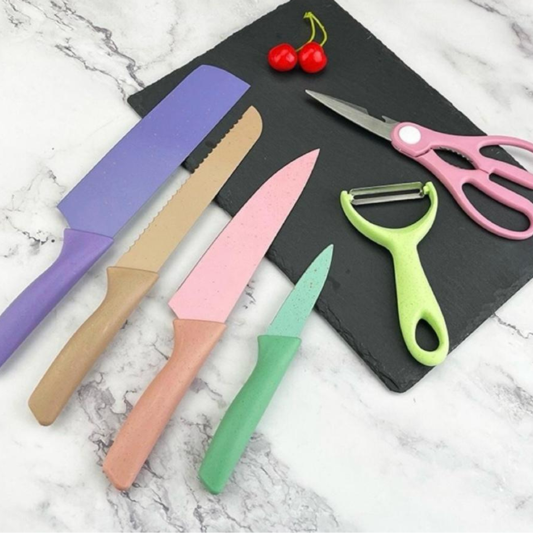 Set De Cuchillos Cocina de 6 Piezas