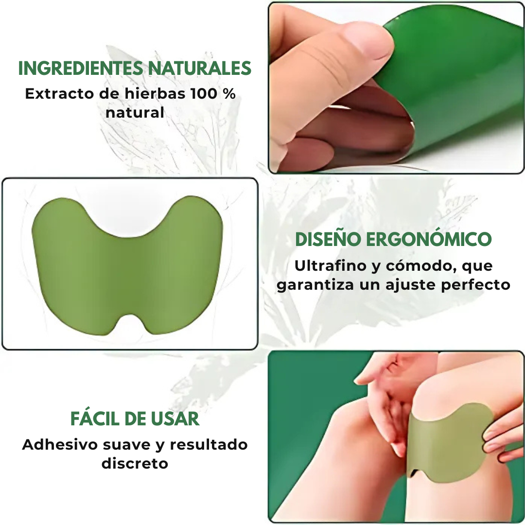Natural Patch - Parches Naturales Para Dolor de Rodilla 3x1 = 30 Parches