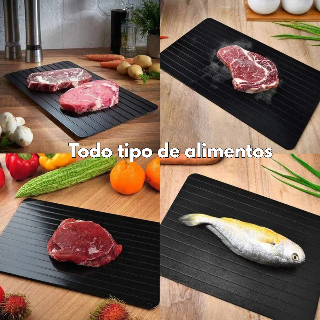 Tabla de Descongelación Rápida - Alimentos listos hasta 5 veces más rápido
