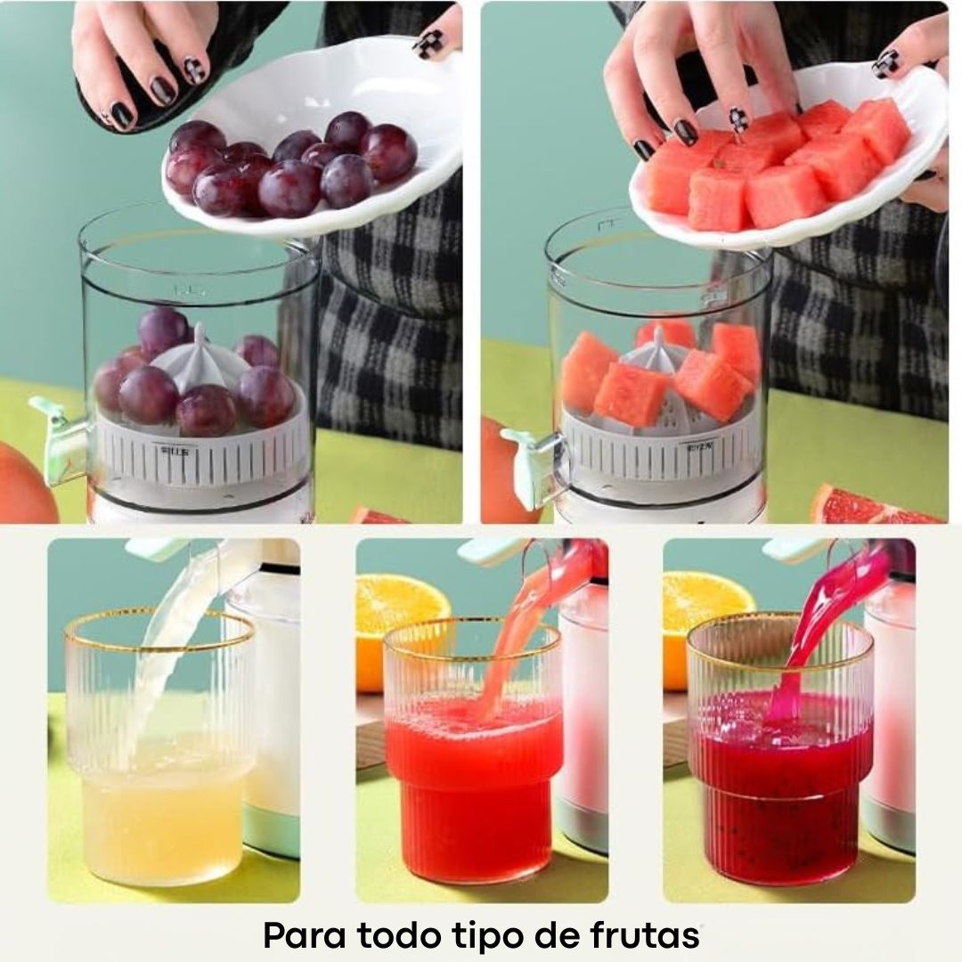Exprimidor Recargable NaturalGo - Jugo natural al instante