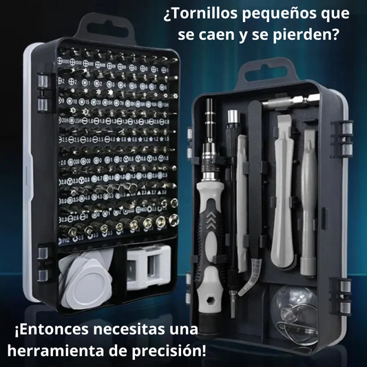 Destornillador de Precisión 115 en 1