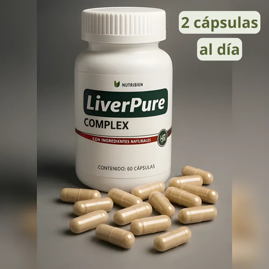 LiverPure COMPLEX – Detox Natural para Recuperar tu Salud