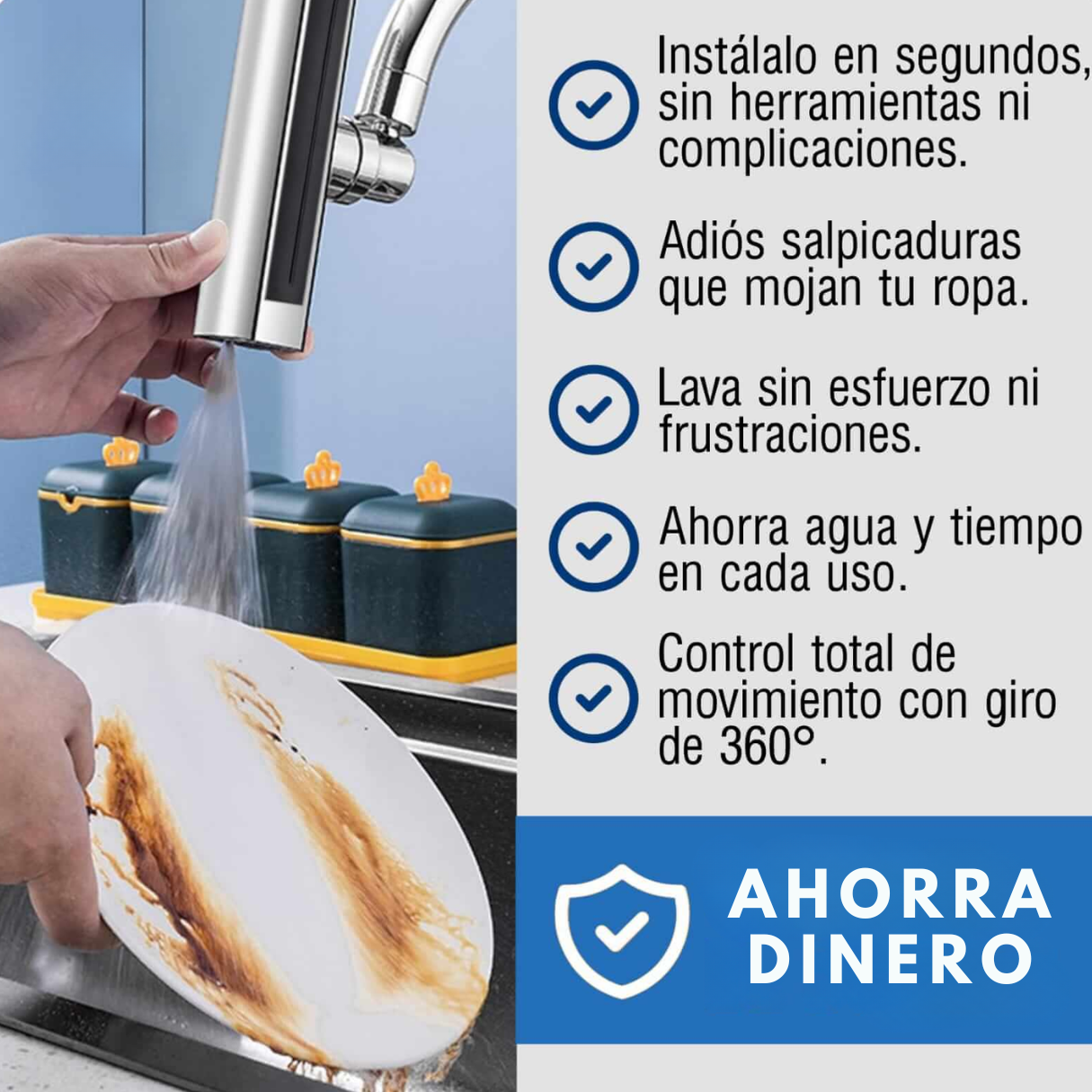 EcoGrifo 360 - Menos desperdicio, más ahorro a fin de mes