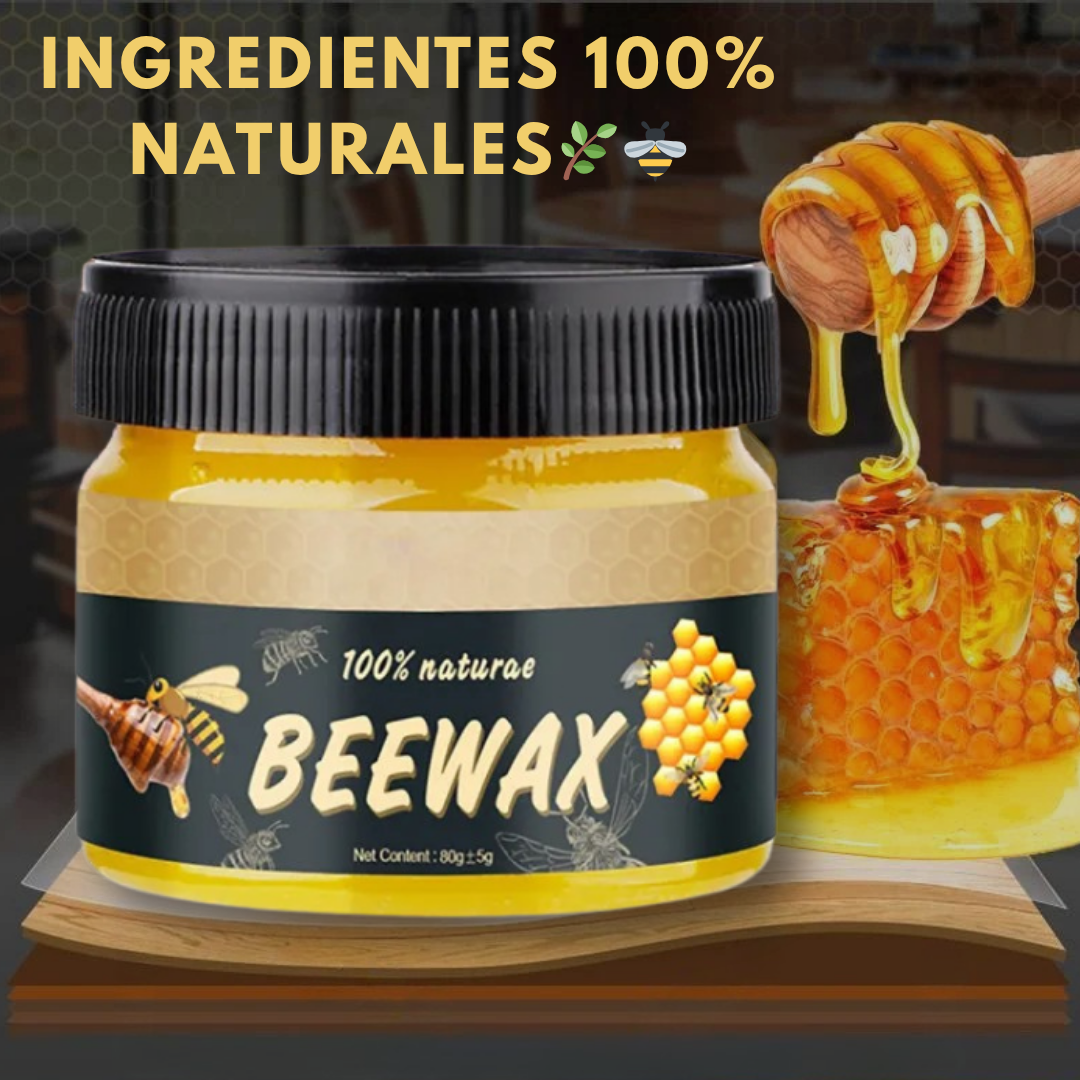 Cera de Abejas BeeWax™ – Limpieza natural, muebles como nuevos
