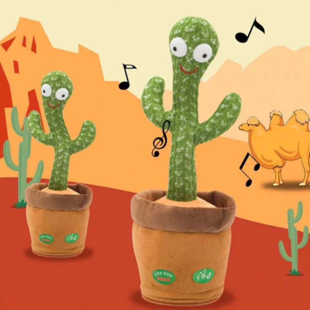 Cactus Interactivo – Imita Voz, diversión y estimulación visual para los peques