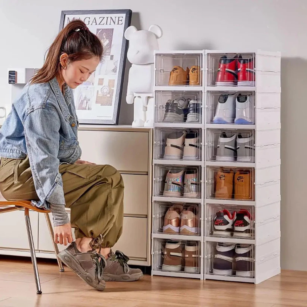 SmartRack 6 - Ordena y protege tus zapatos del polvo