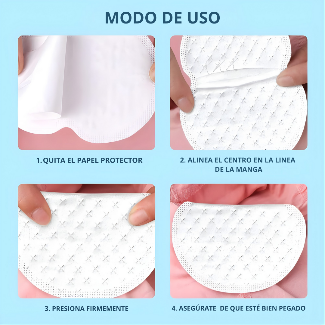 Almohadillas DryPads™ - Axilas Secas, Confianza Total