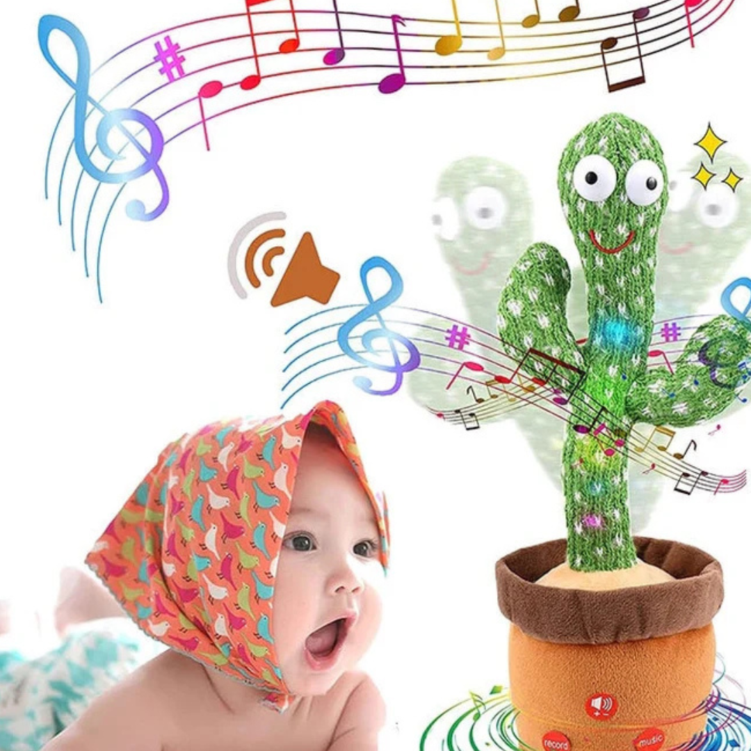 Cactus Interactivo – Imita Voz, diversión y estimulación visual para los peques