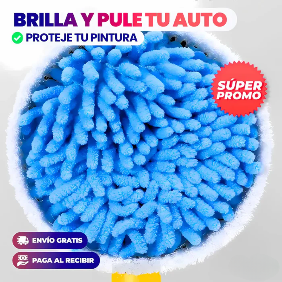 Cepillo Giratorio Automático - Lava fácil y rápido, con menos esfuerzo