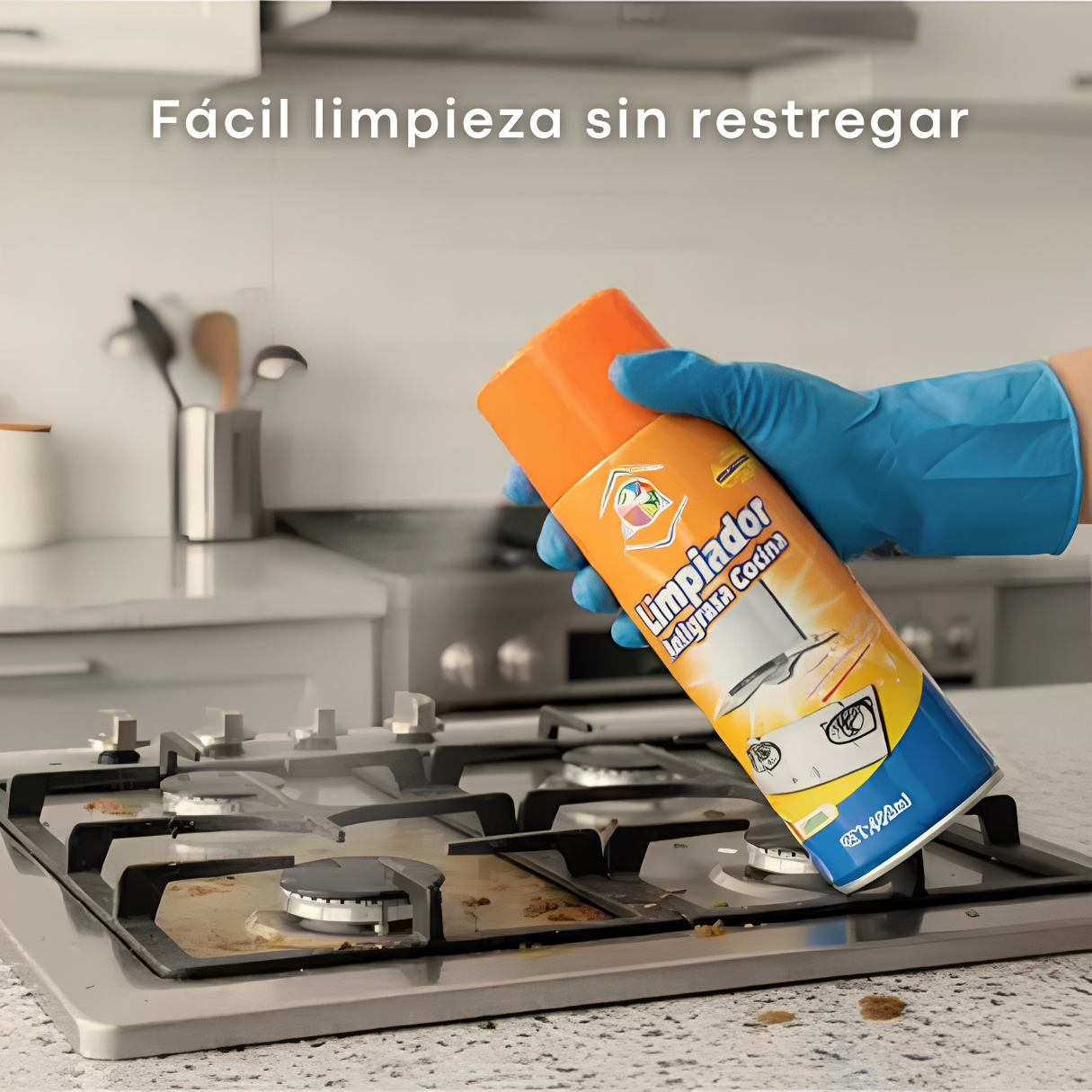 Spray Antigrasa PowerClean™- Hace el trabajo pesado por ti