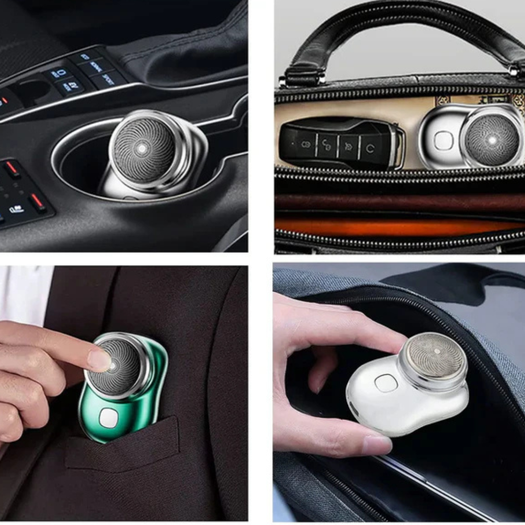 MiniBarber™ – Afeitado perfecto en cualquier lugar