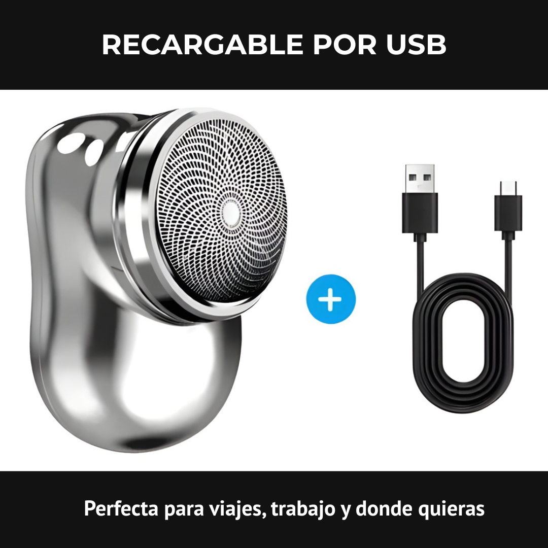 MiniBarber™ – Afeitado perfecto en cualquier lugar