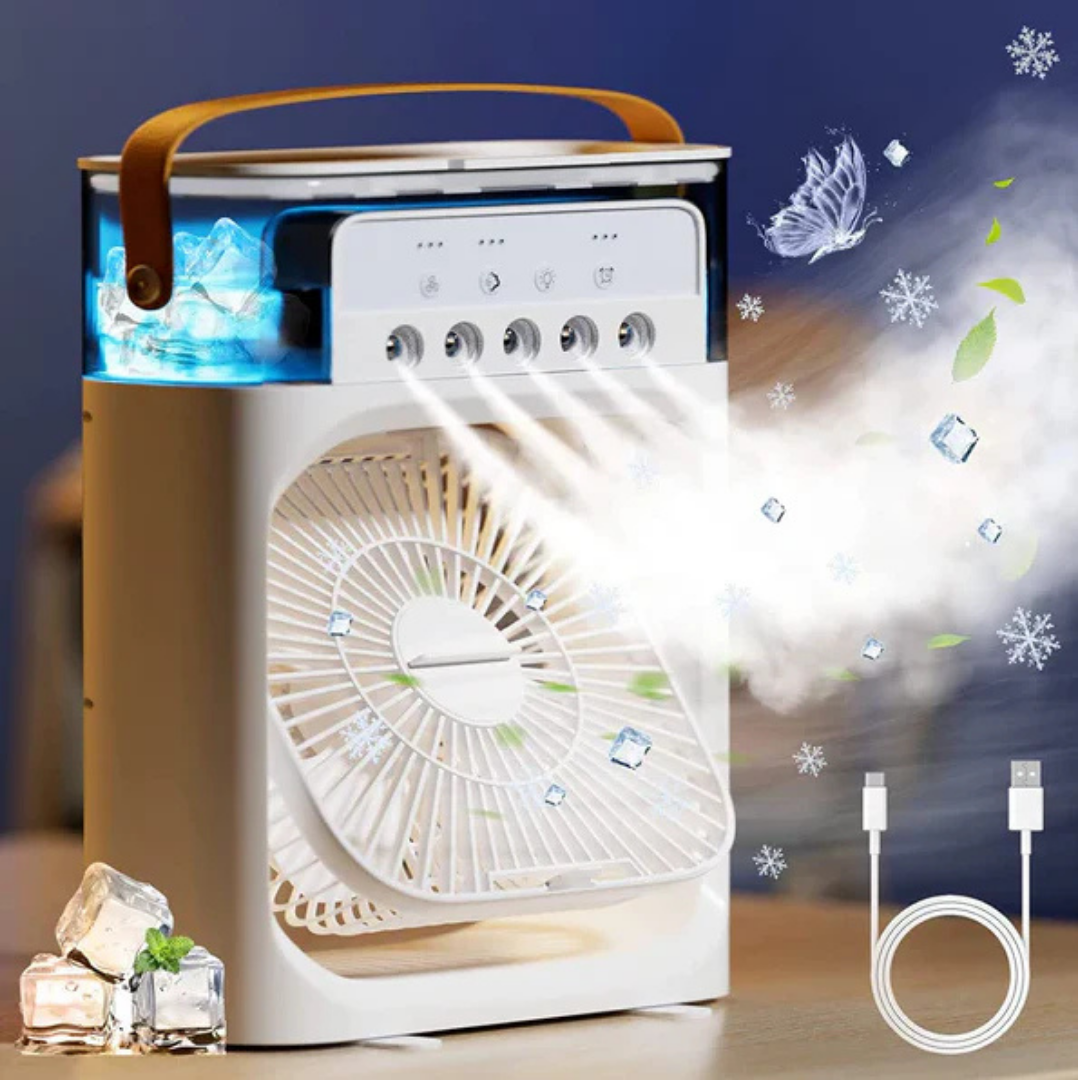 AirCooler™ - Un botón y aire frío en segundos
