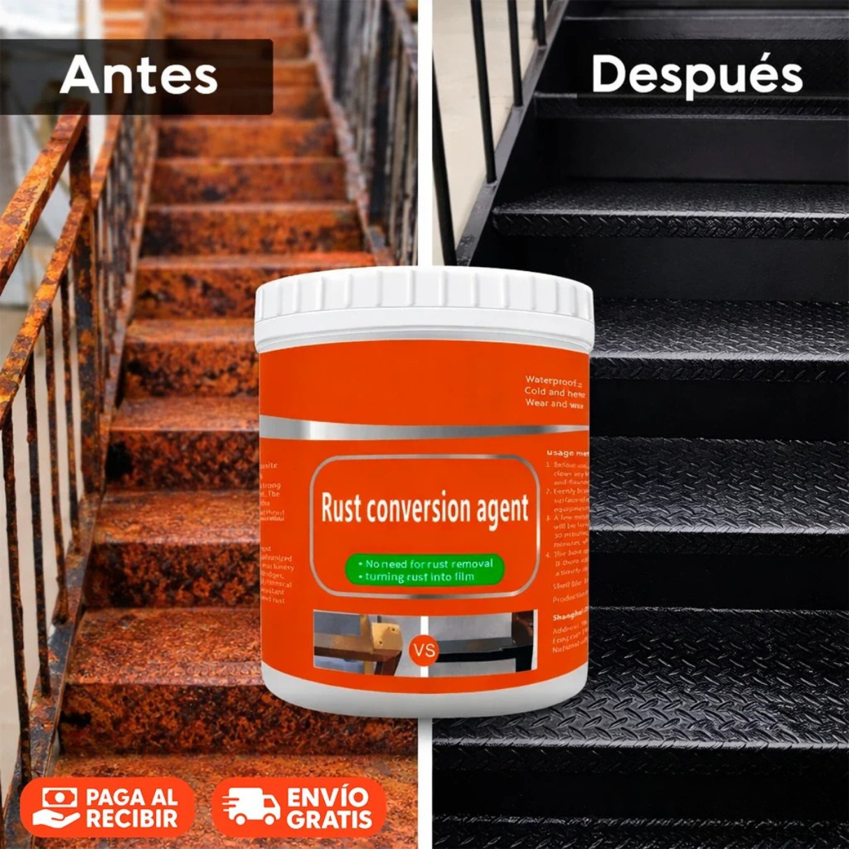 Removedor De Óxido RustOff - Protección duradera contra el Óxido